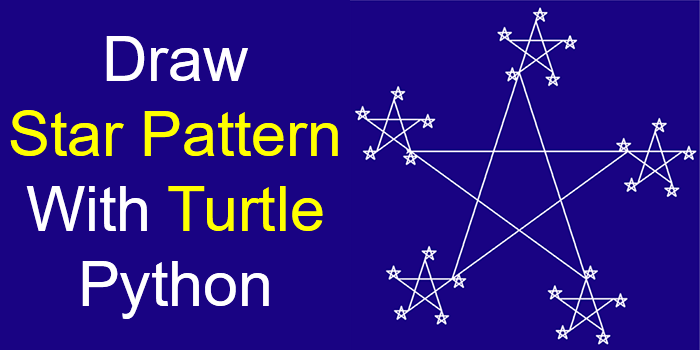 Read more about the article Draw Star Pattern in Python Turtle